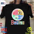 Boston Sports Teams Celtics Patriots Bruins And Red Sox Logo Shirt