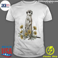 Botanical Meerkat And Daisy Nature Shirt