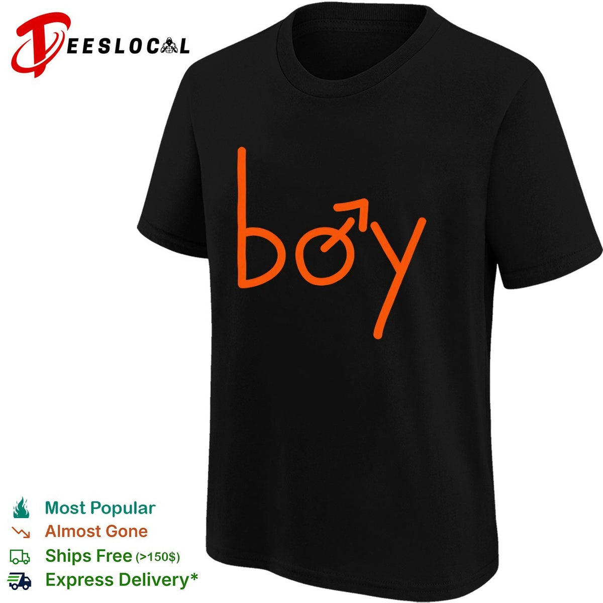 Boy Gender Symbol Icon shirt