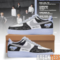 BoyNextDoor KNOCK ON Tour 2026 Custom Air Force 1 Shoes Black Haze