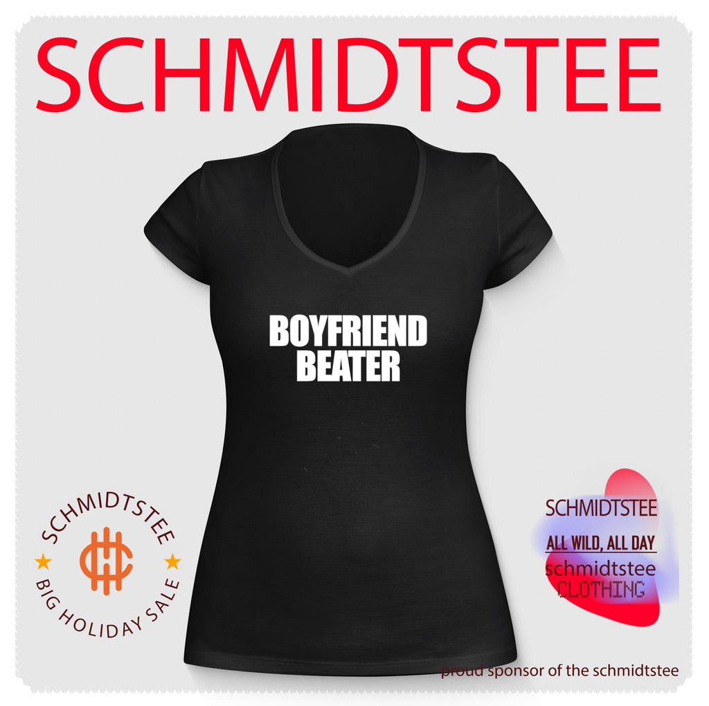 Boyfriend beater text shirt