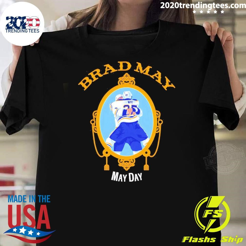 Brad May Buffalo Sabres Hockey Nhl Stanley Cup May Day Shirt