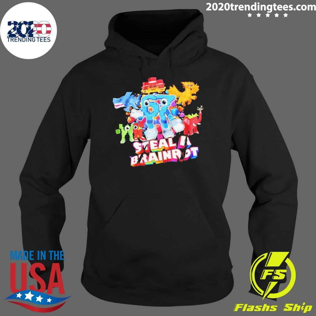 Brainrot Meme Steal A Brainrot Shirt