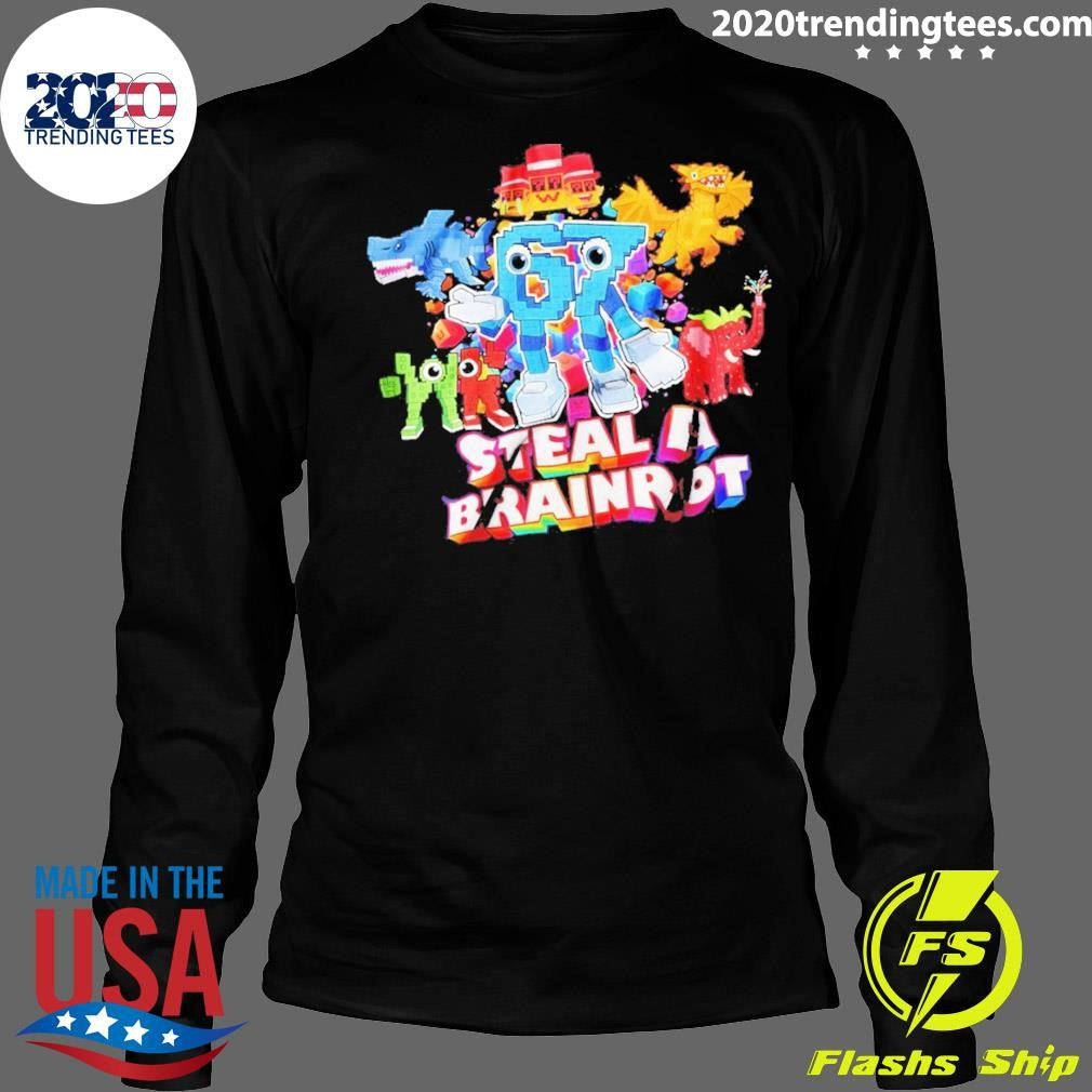 Brainrot Meme Steal A Brainrot Shirt