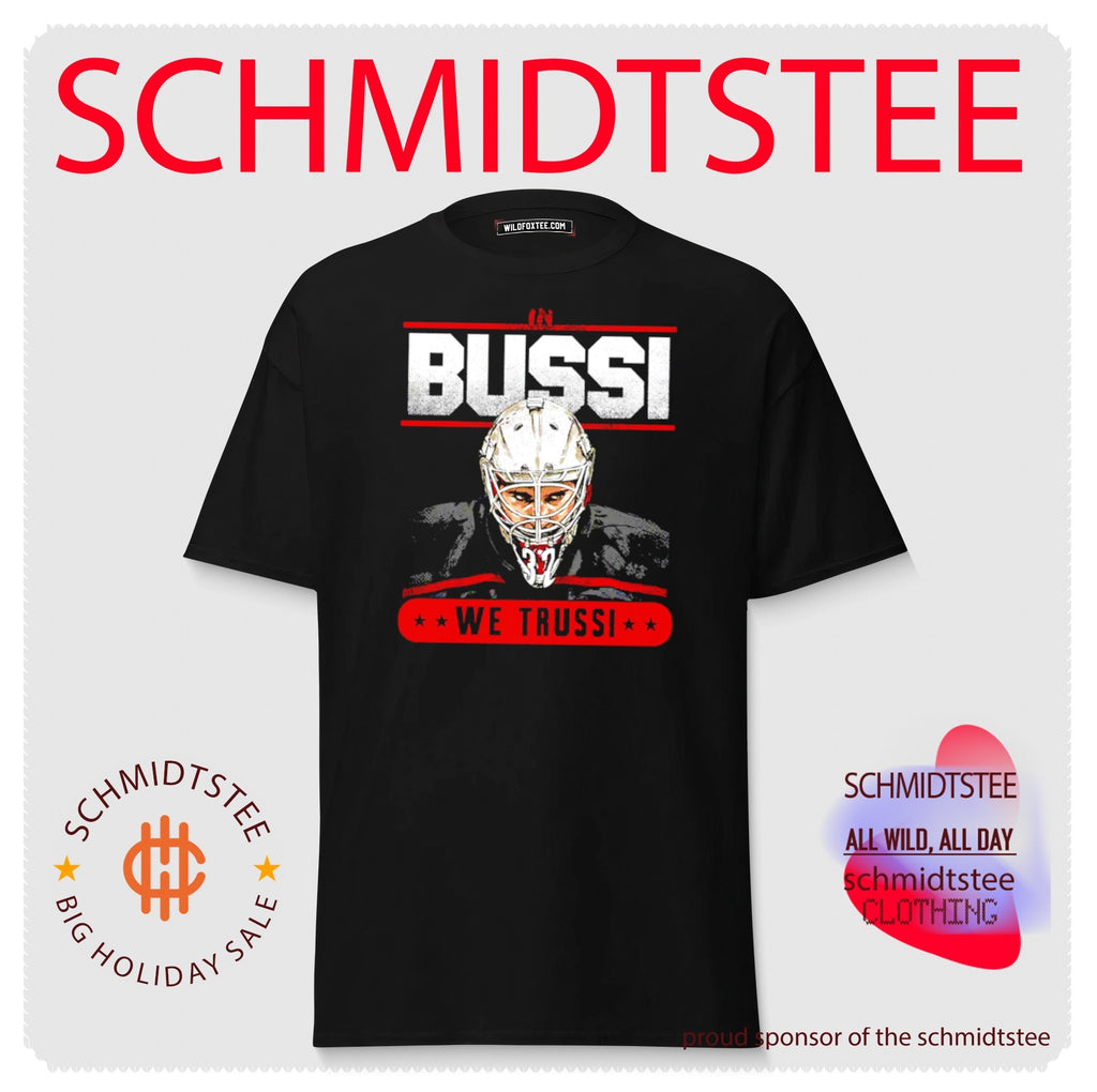 Brandon Bussi Carolina hockey we Trussi shirt