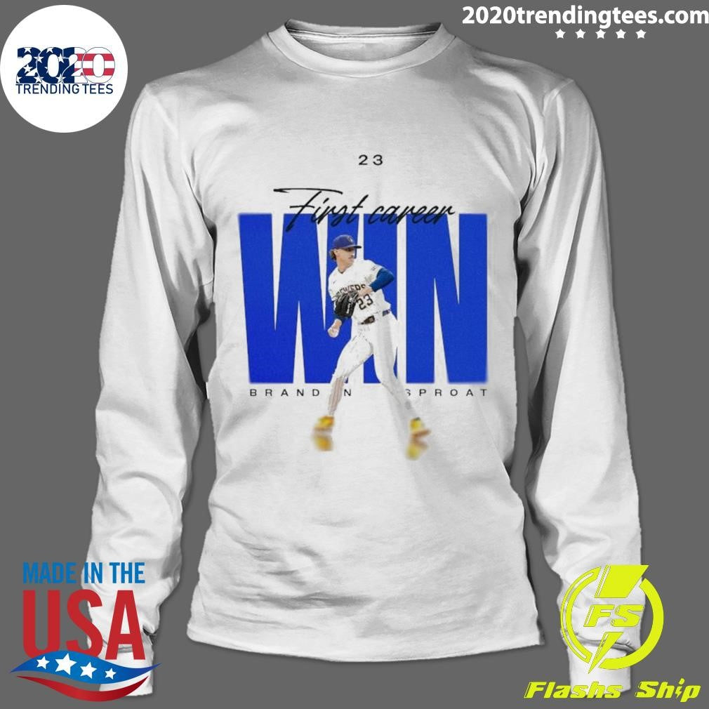 Brandon Sproat Brewers First Career Win Shirt