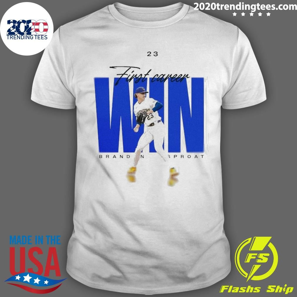 Brandon Sproat Brewers First Career Win Shirt