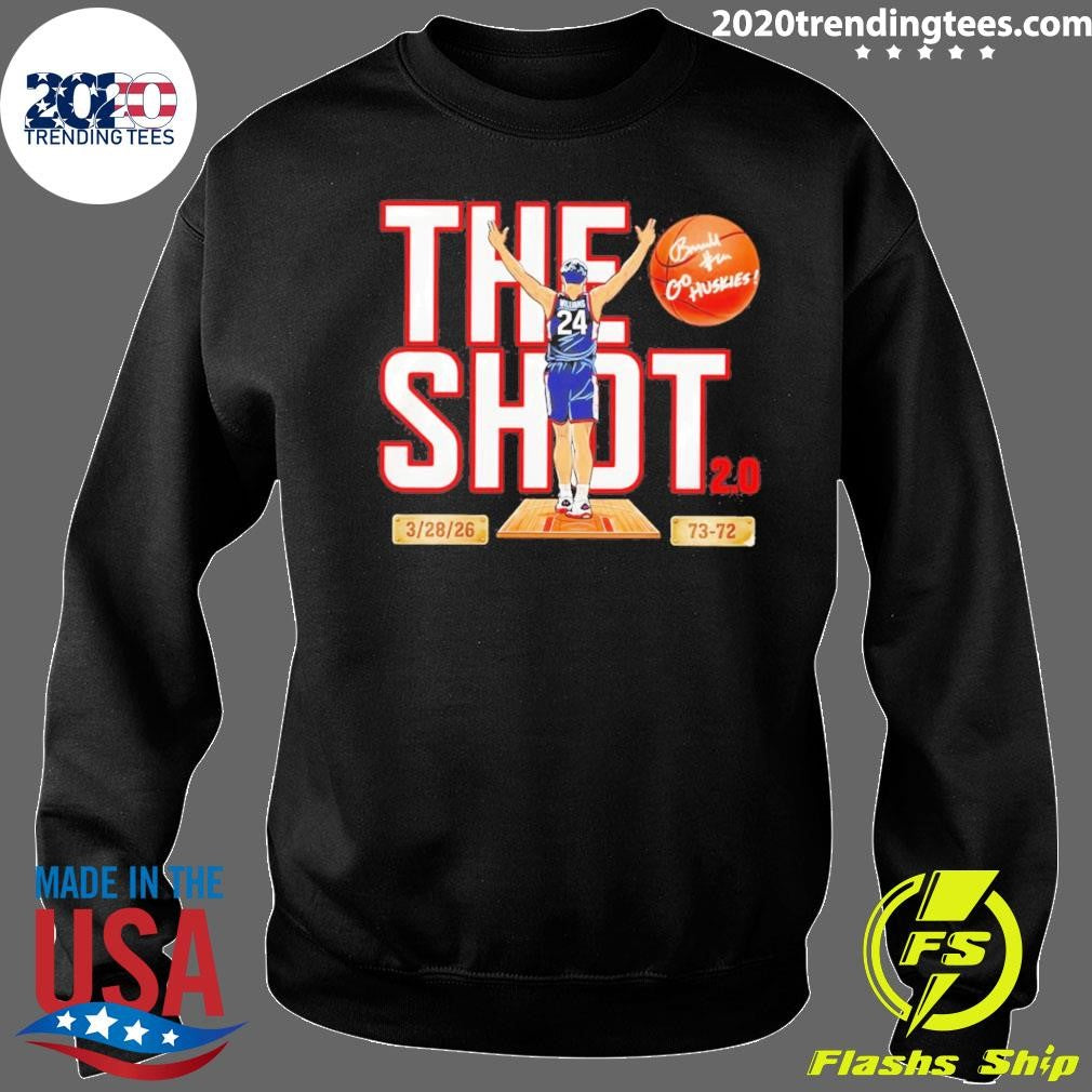 Braylon Mullins The Shot Uconn Huskies Basketball Ncaa 2026 March Madness Shirt