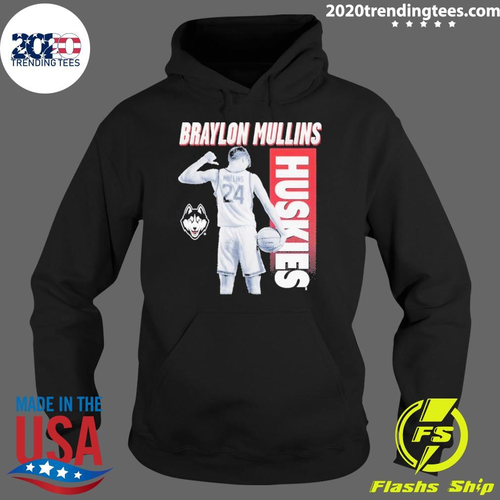 Braylon Mullins Uconn Huskies Men’s Basketball Player Vintage Shirt