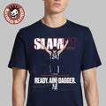 Braylon Mullins Uconn Huskies Men’s Basketball SLAMU Cover March 29 2026 Ready Aim Dagger T-Shirt
