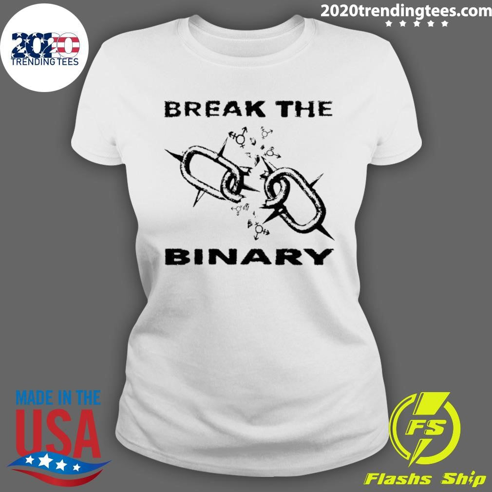 Break The Binary Loosening Of Shackles Shirt
