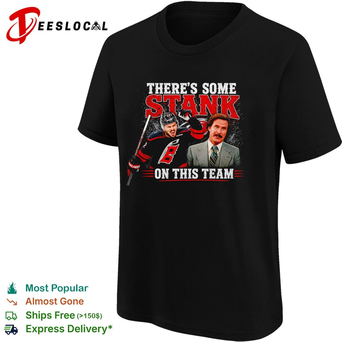 Brett Pesce Carolina Hurricanes NHL Step Brothers There is some stank on this team shirt