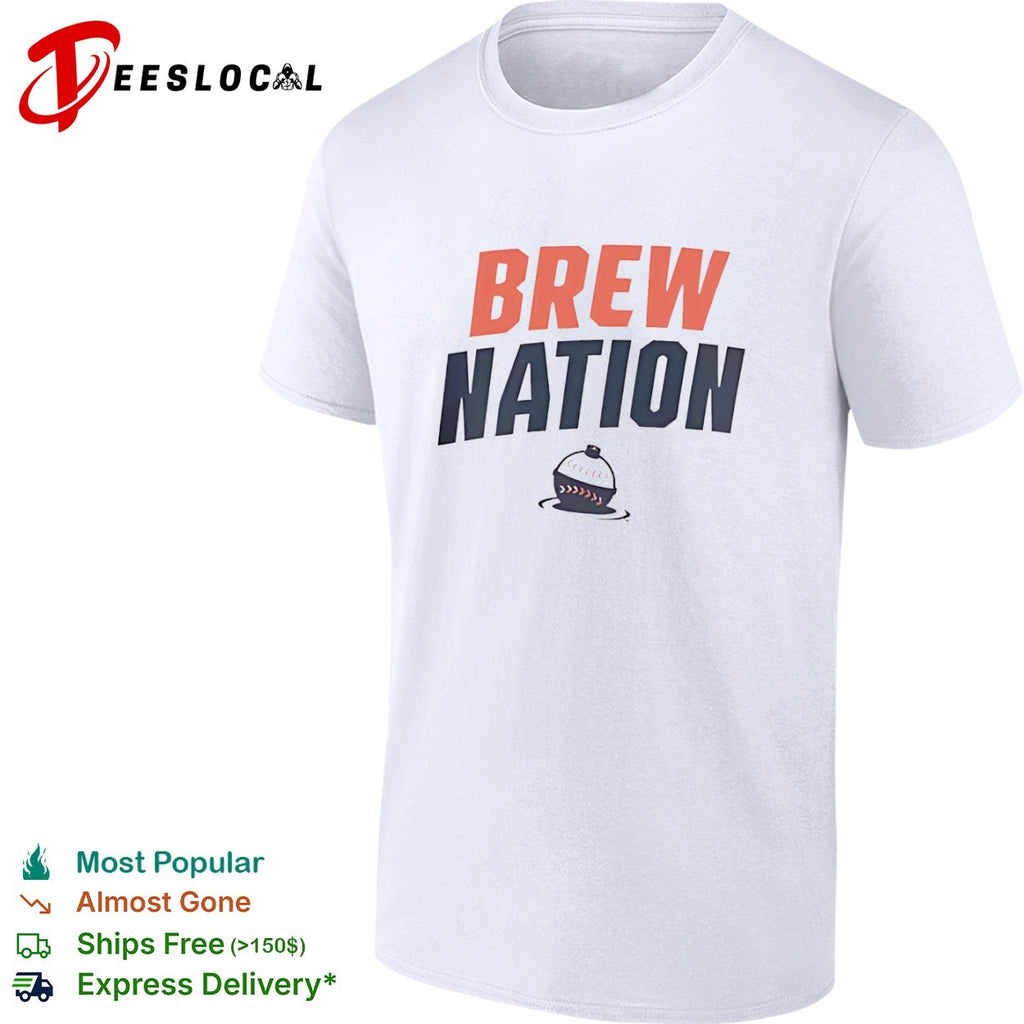 Brew Nation Milwaukee Brewers MLB Baseball Team shirt