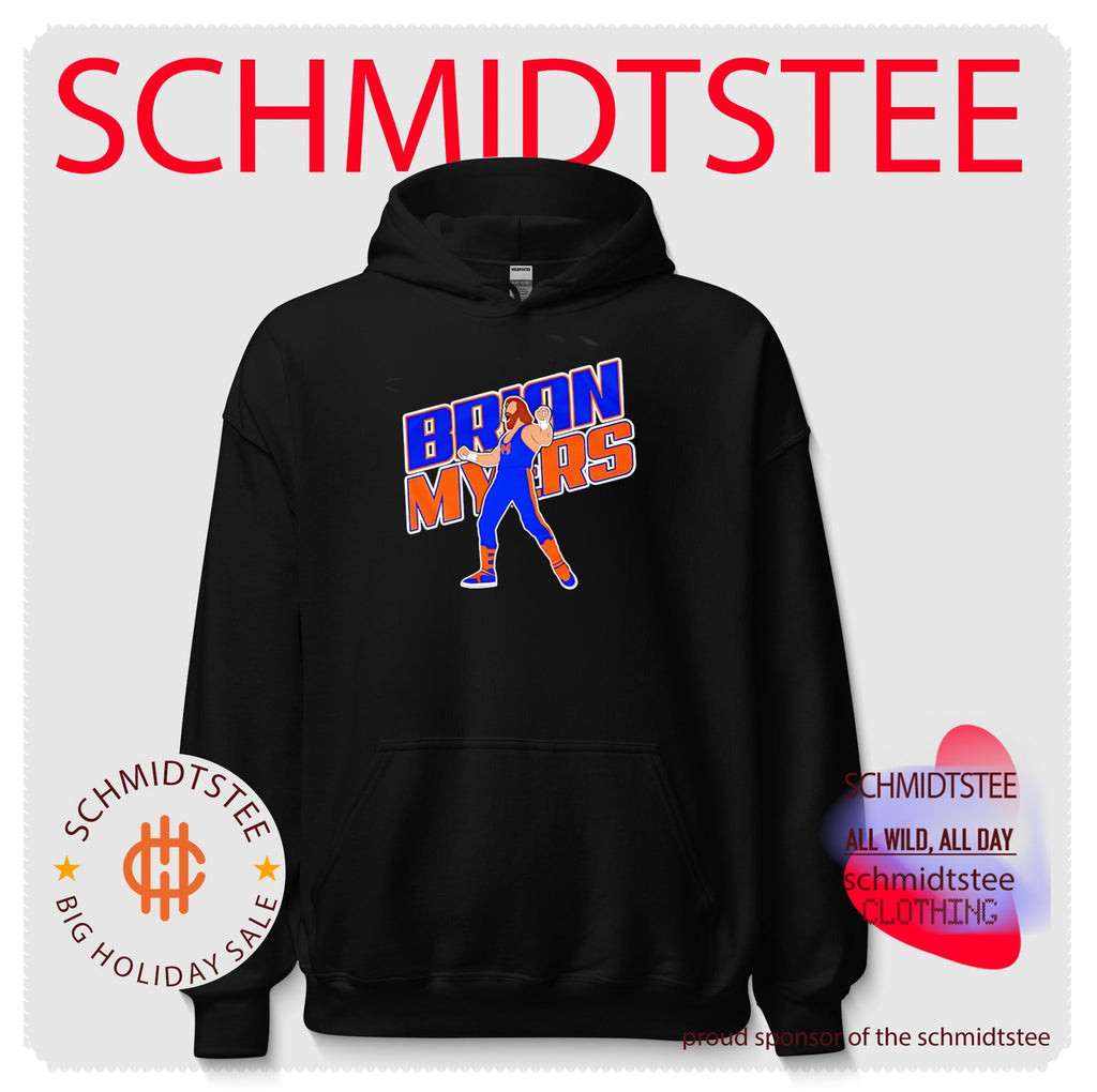 Brian Myers wrestler posing illustration shirt