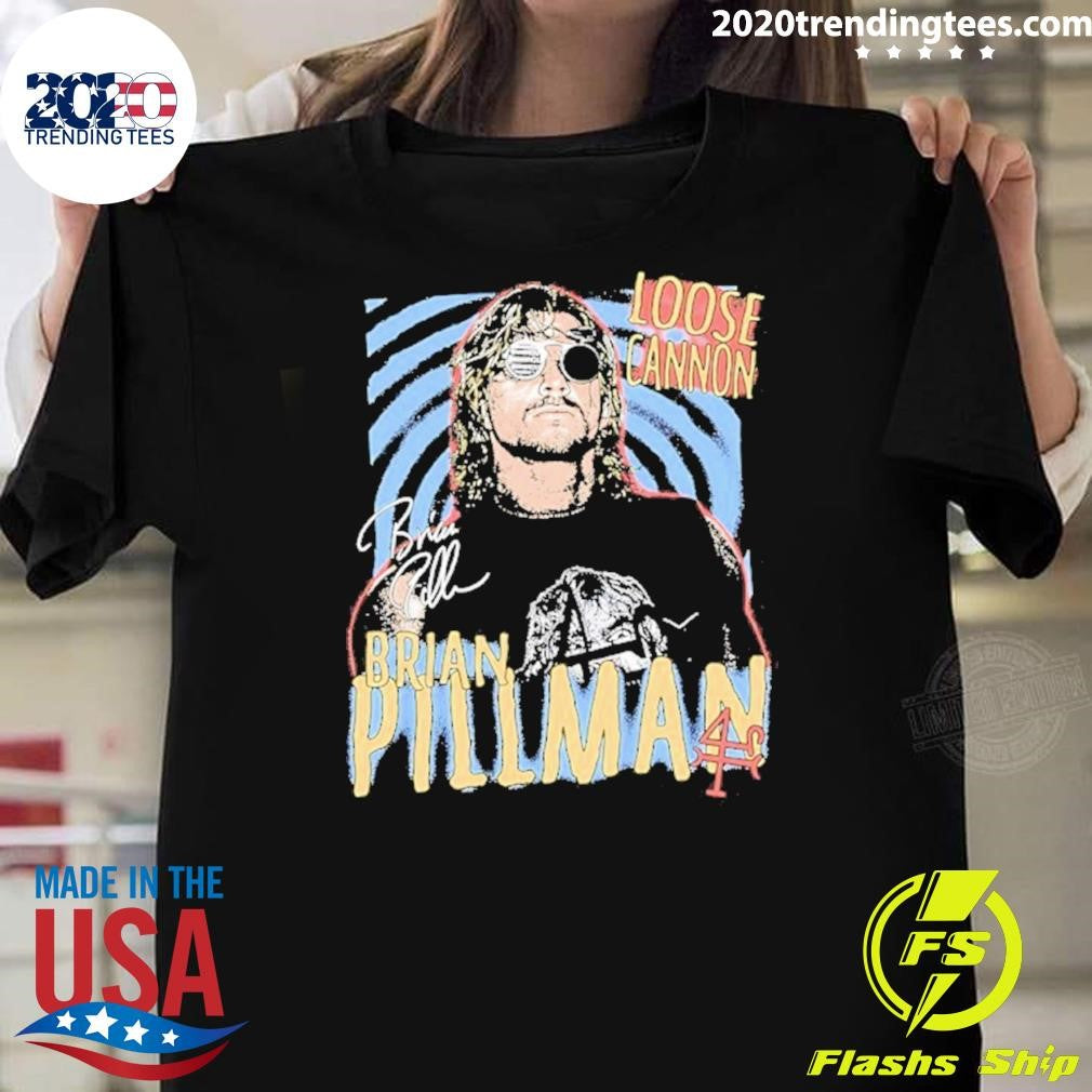 Brian Pillman Loose Cannon Signature Vintage Shirt