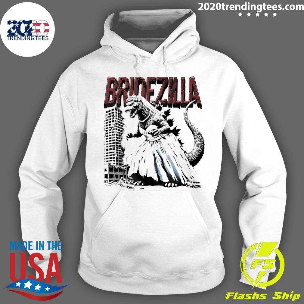Bridezilla Gozilla Funny Wedding Shirt