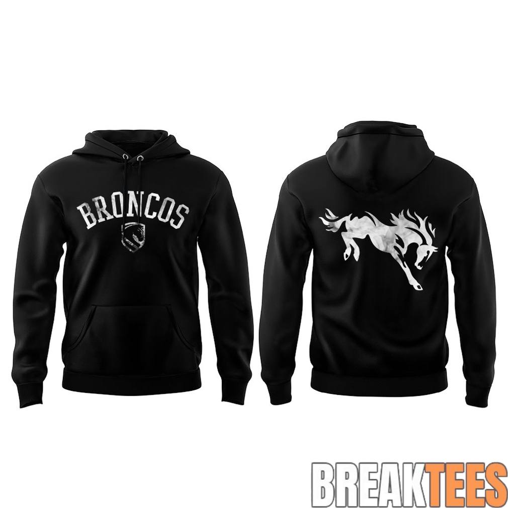 Brisbane Broncos Back In Black Bold Hoodie