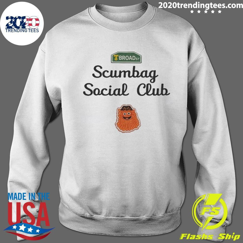 Broad Street Scumbag Social Club Flyer Shirt