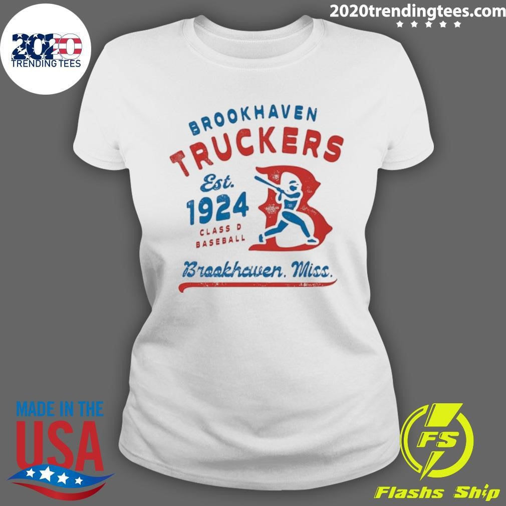 Brookhaven Truckers Mississippi Est 1924 Vintage Shirt