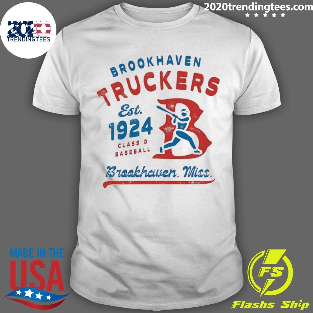 Brookhaven Truckers Mississippi Est 1924 Vintage Shirt