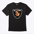 BruceDropEmOff Wearing Raiders Chucky Doll T Shirt