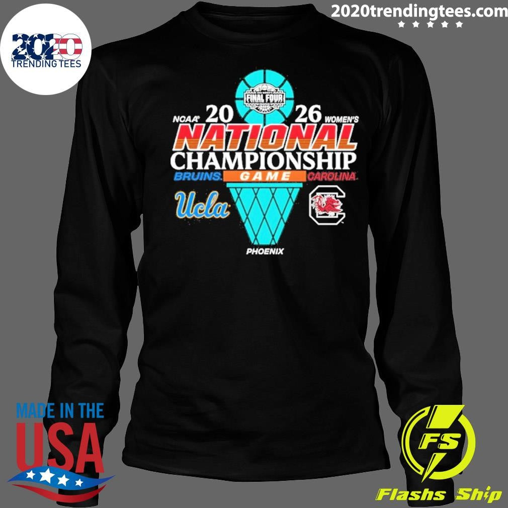 Bruins Vs Gamecocks 2026 Ncaa Women’s National Championship Matchup Shirt