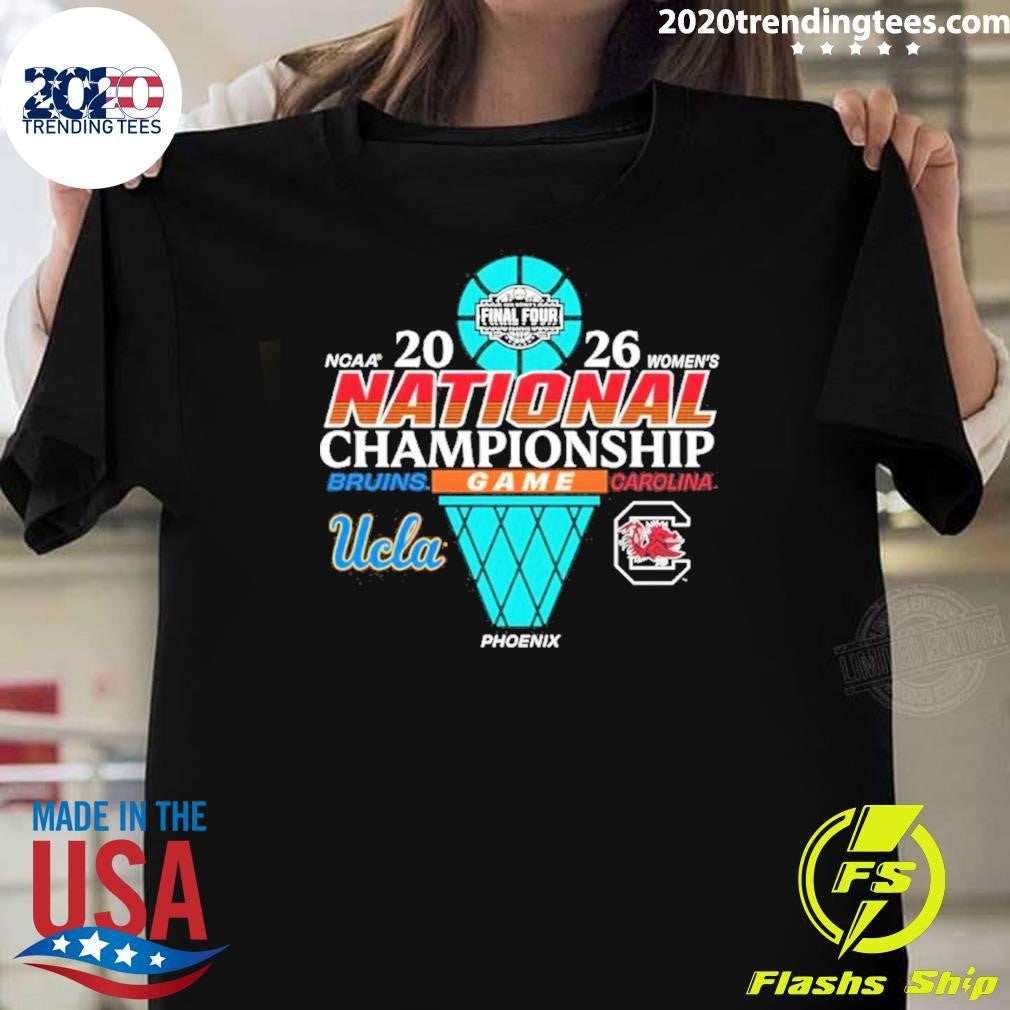 Bruins Vs Gamecocks 2026 Ncaa Women’s National Championship Matchup Shirt