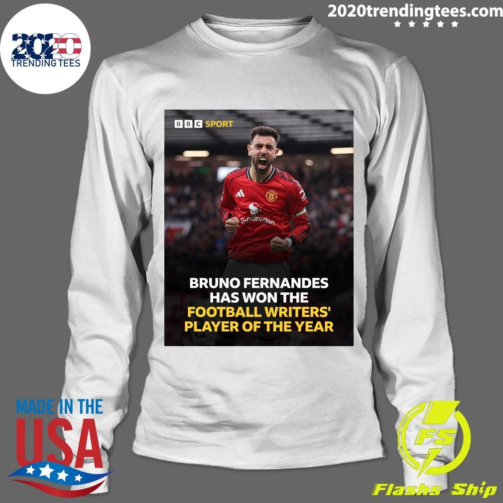 Bruno Fernandes Has Been Named As The Football Writers’ Player Of The Year For 2026 Shirt