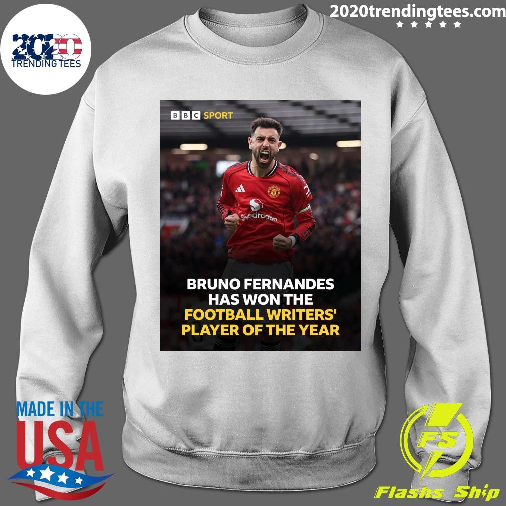Bruno Fernandes Has Been Named As The Football Writers’ Player Of The Year For 2026 Shirt