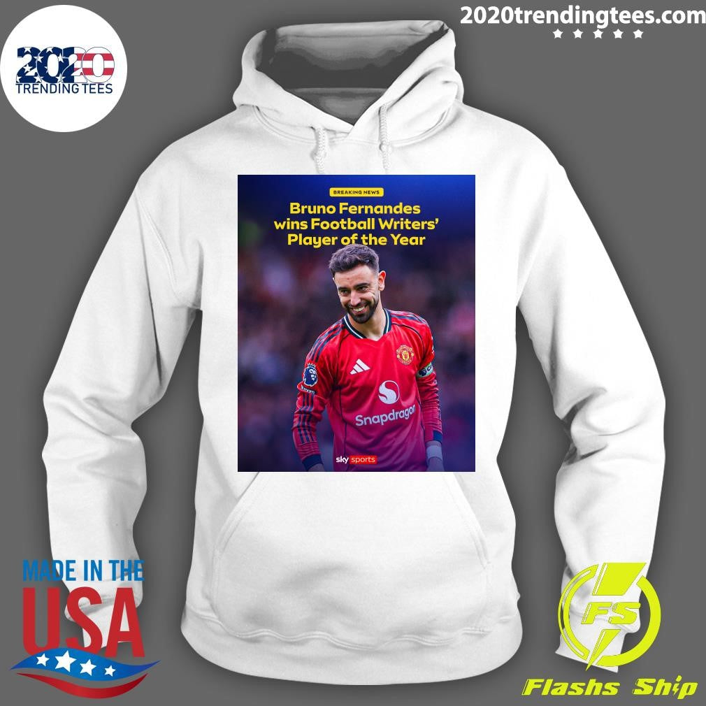 Bruno Fernandes is named the Football Writers’ Association Footballer of the Year Shirt