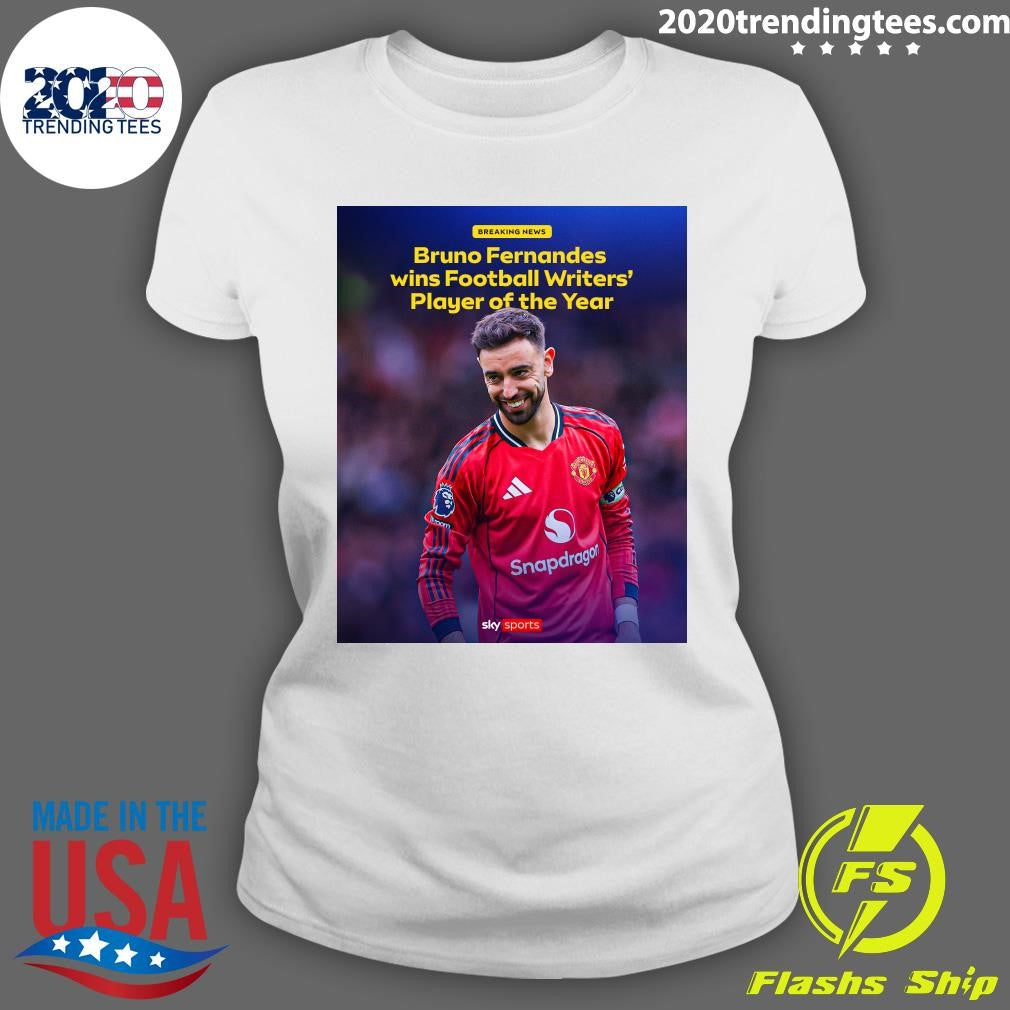 Bruno Fernandes is named the Football Writers’ Association Footballer of the Year Shirt