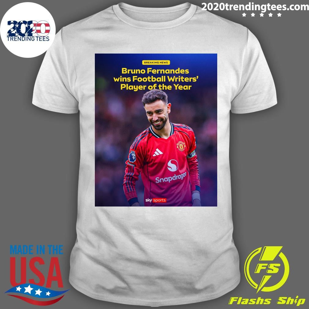 Bruno Fernandes is named the Football Writers’ Association Footballer of the Year Shirt