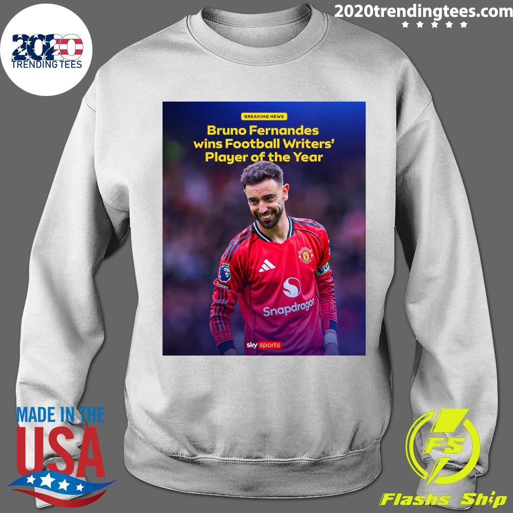 Bruno Fernandes is named the Football Writers’ Association Footballer of the Year Shirt