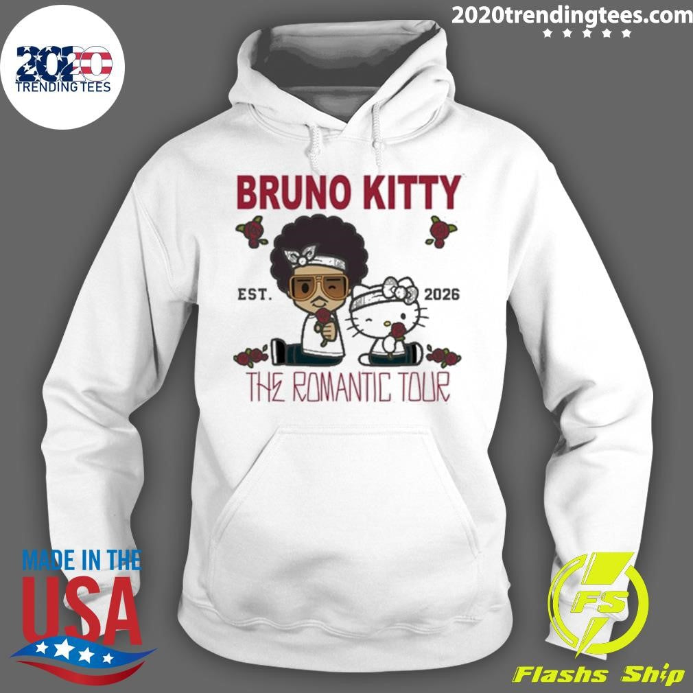 Bruno Kitty Mars The Romantic Tour EST. 2026 Shirt