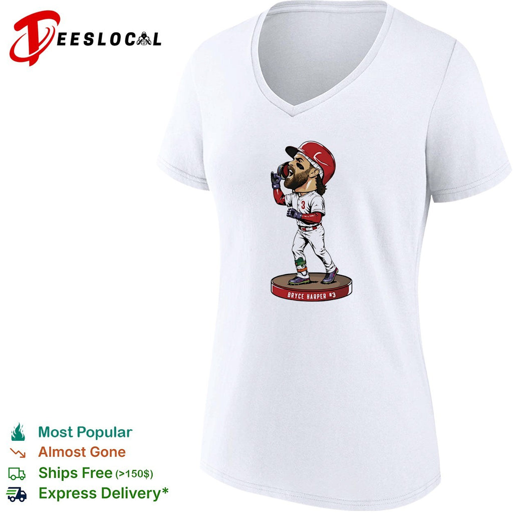 Bryce Harper Philadelphia Phillies Bobble Head shirt
