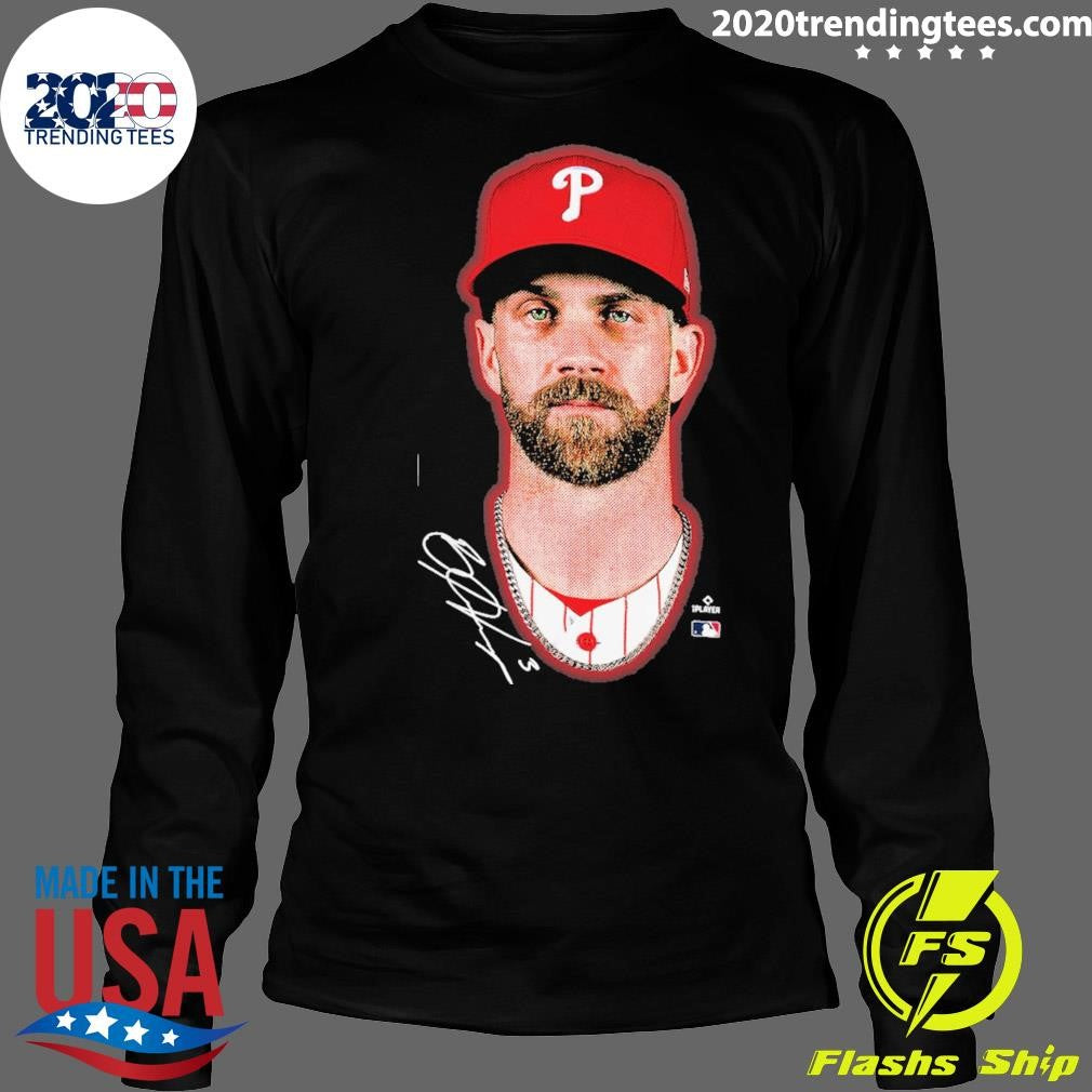 Bryce Harper Philadelphia Phillies Outerstuff Youth Headliner Signature Shirt
