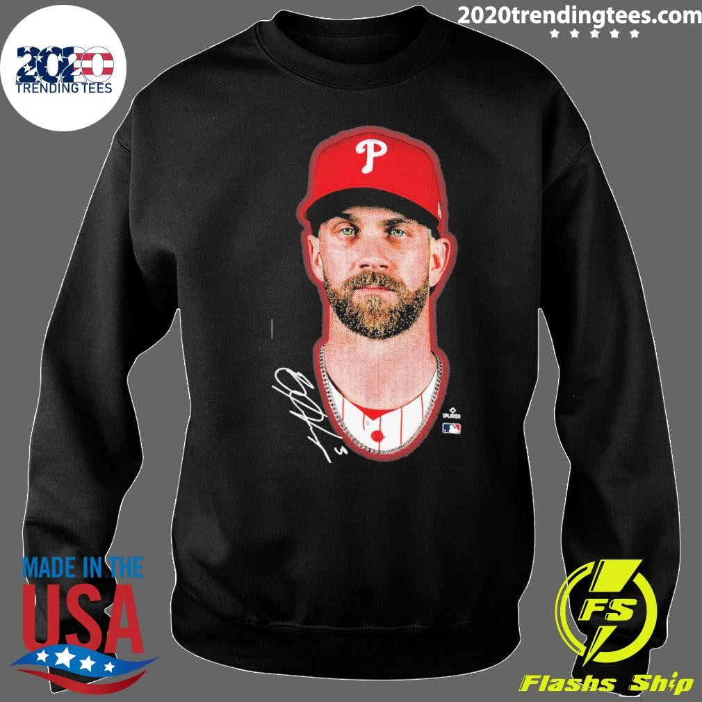 Bryce Harper Philadelphia Phillies Outerstuff Youth Headliner Signature Shirt