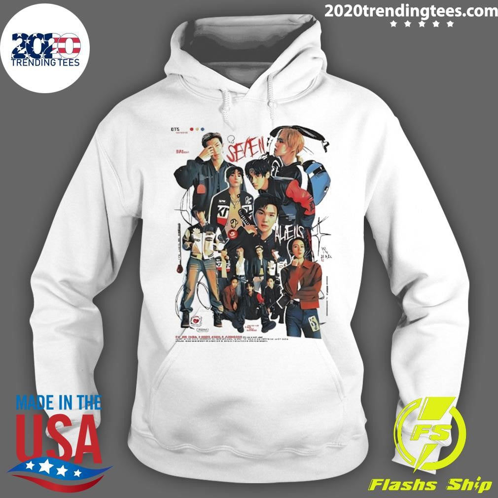 Bts Seven Alien Graphic Shirt