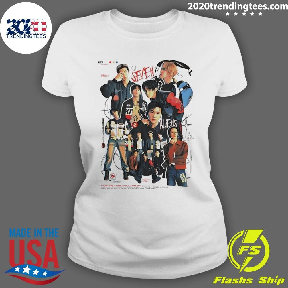 Bts Seven Alien Graphic Shirt