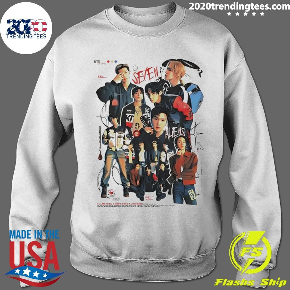 Bts Seven Alien Graphic Shirt