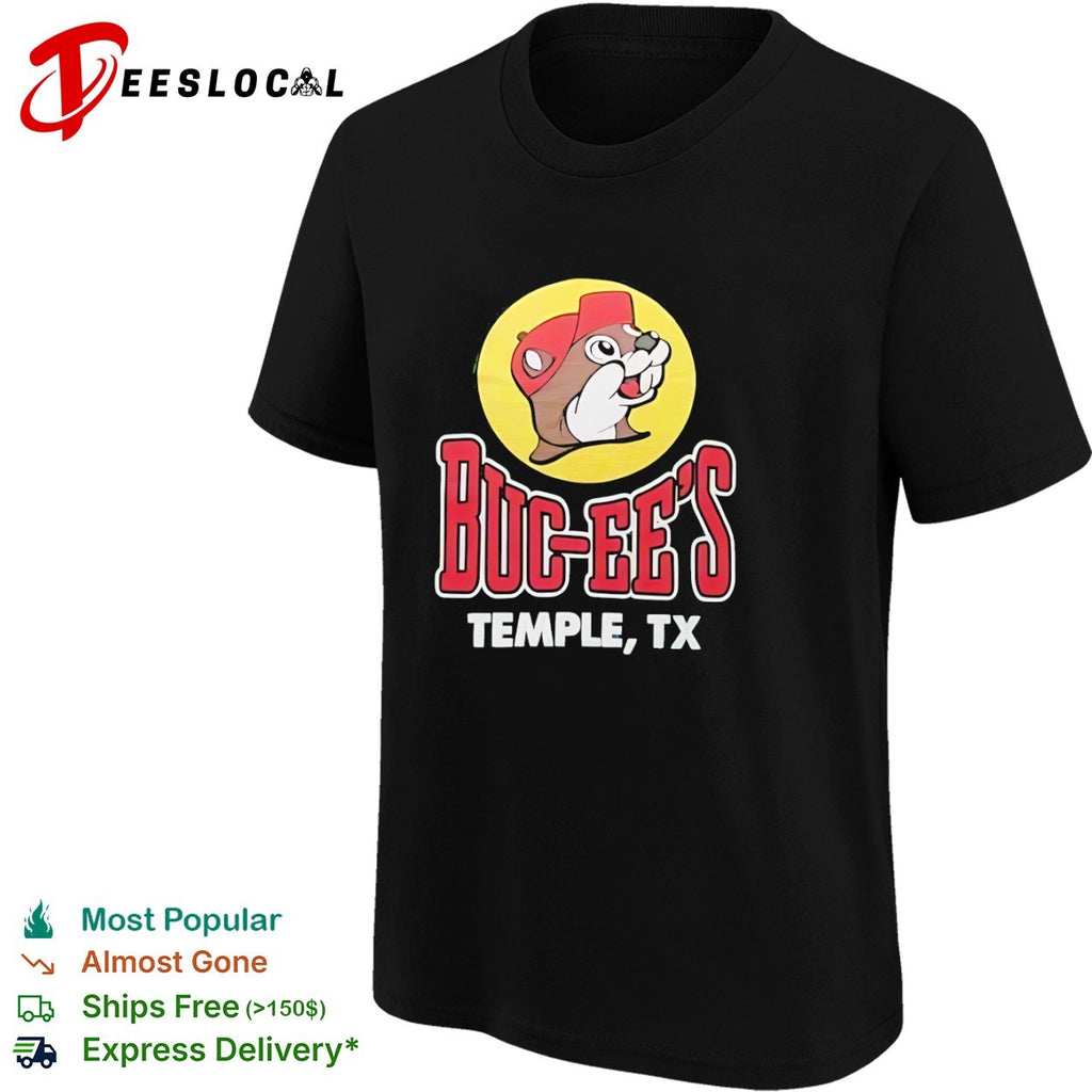 Buc-ee’s beaver logo Temple TX shirt
