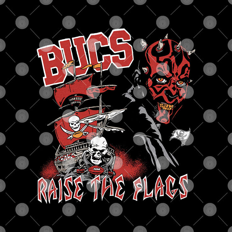 Bucs Raise The Flags Tampa Bay Football Pirate Shirt