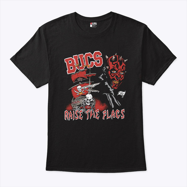 Bucs Raise The Flags Tampa Bay Football Pirate Shirt