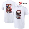 Budweiser America 250 years of freedom eagle graphic shirt