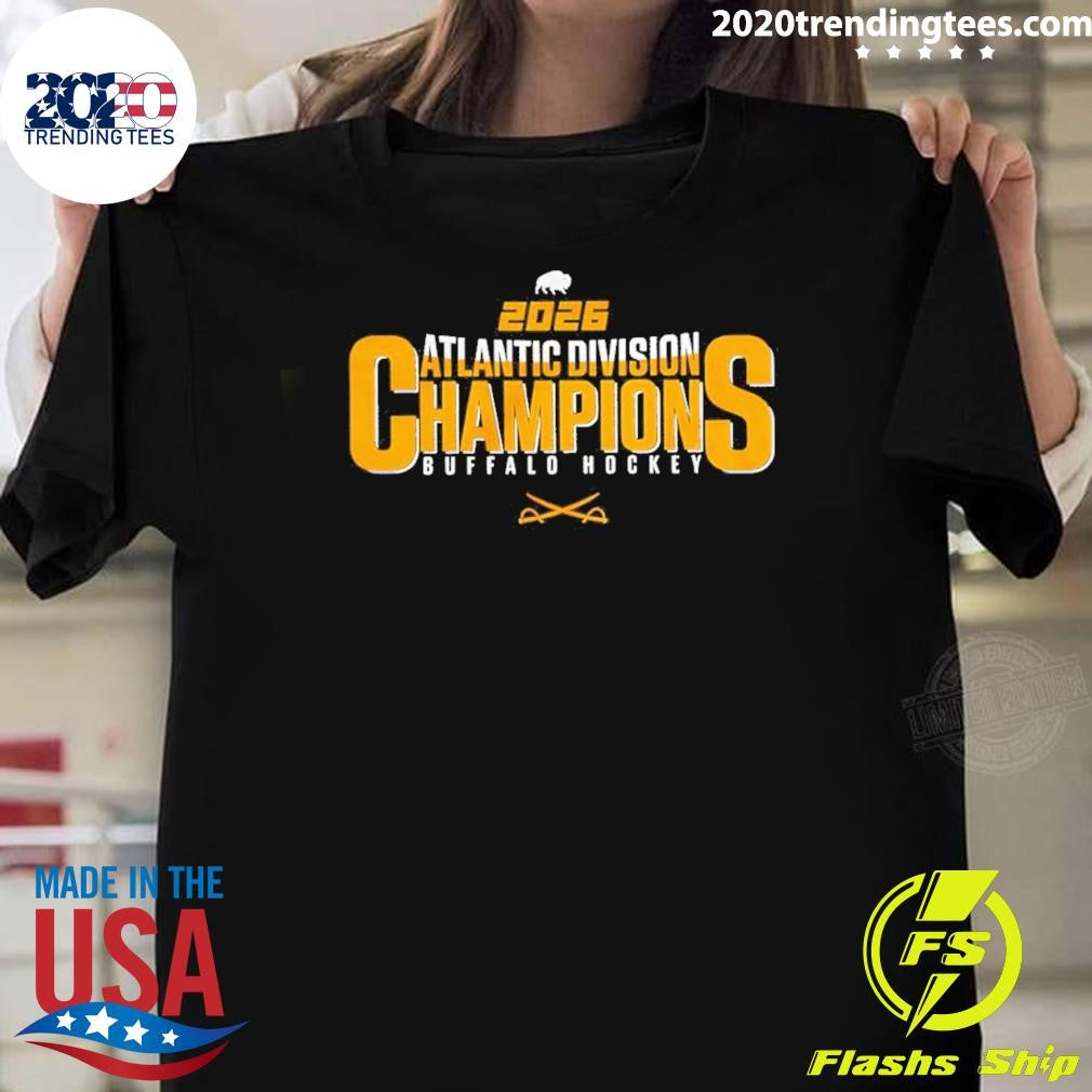 Buffalo Sabres Hockey Atlantic Division Champions 2026 Shirt