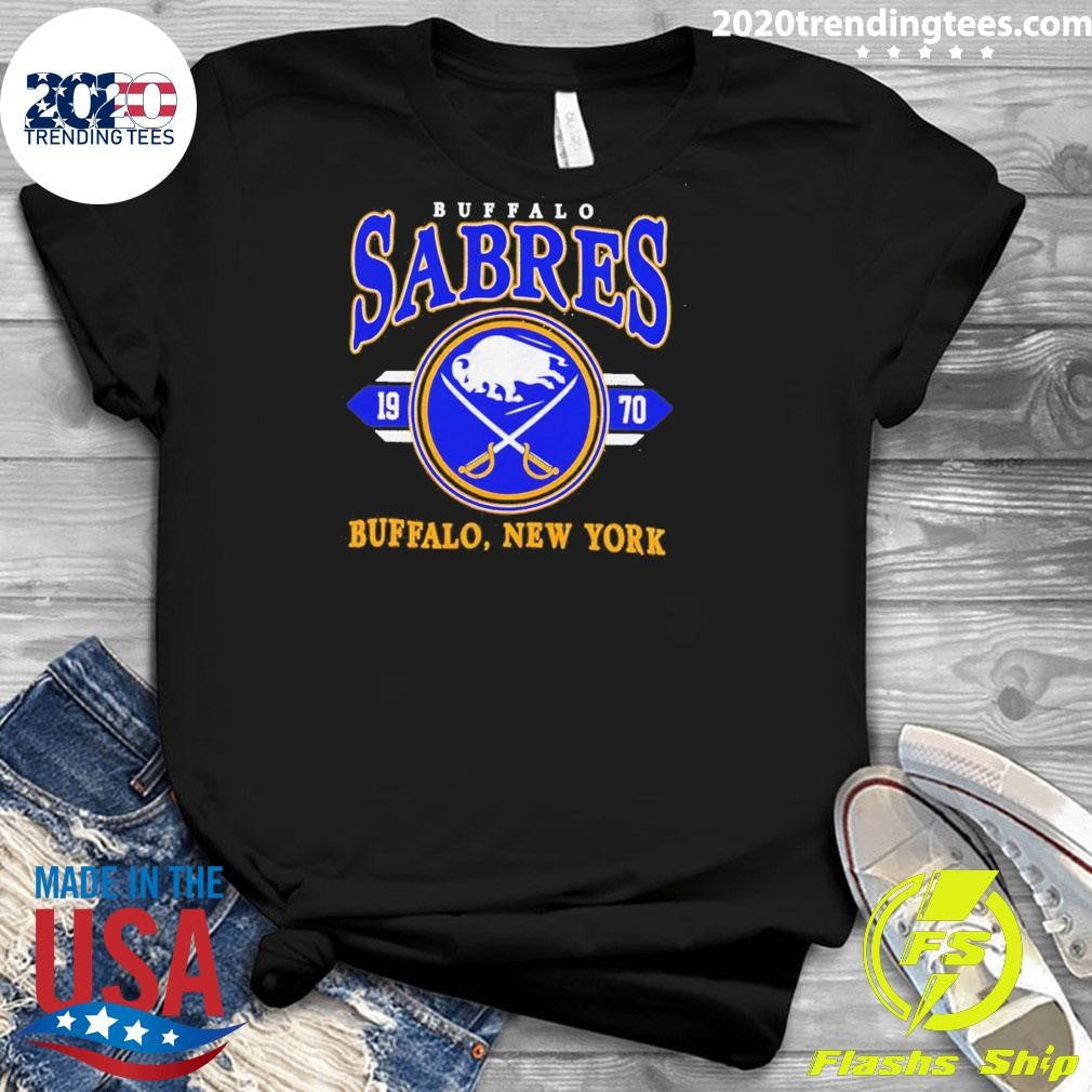 Buffalo Sabres Hockey logo Buffalo New York est 1970 shirt