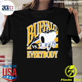 Buffalo Vs Everybody Covered Wagon Retro Shirt