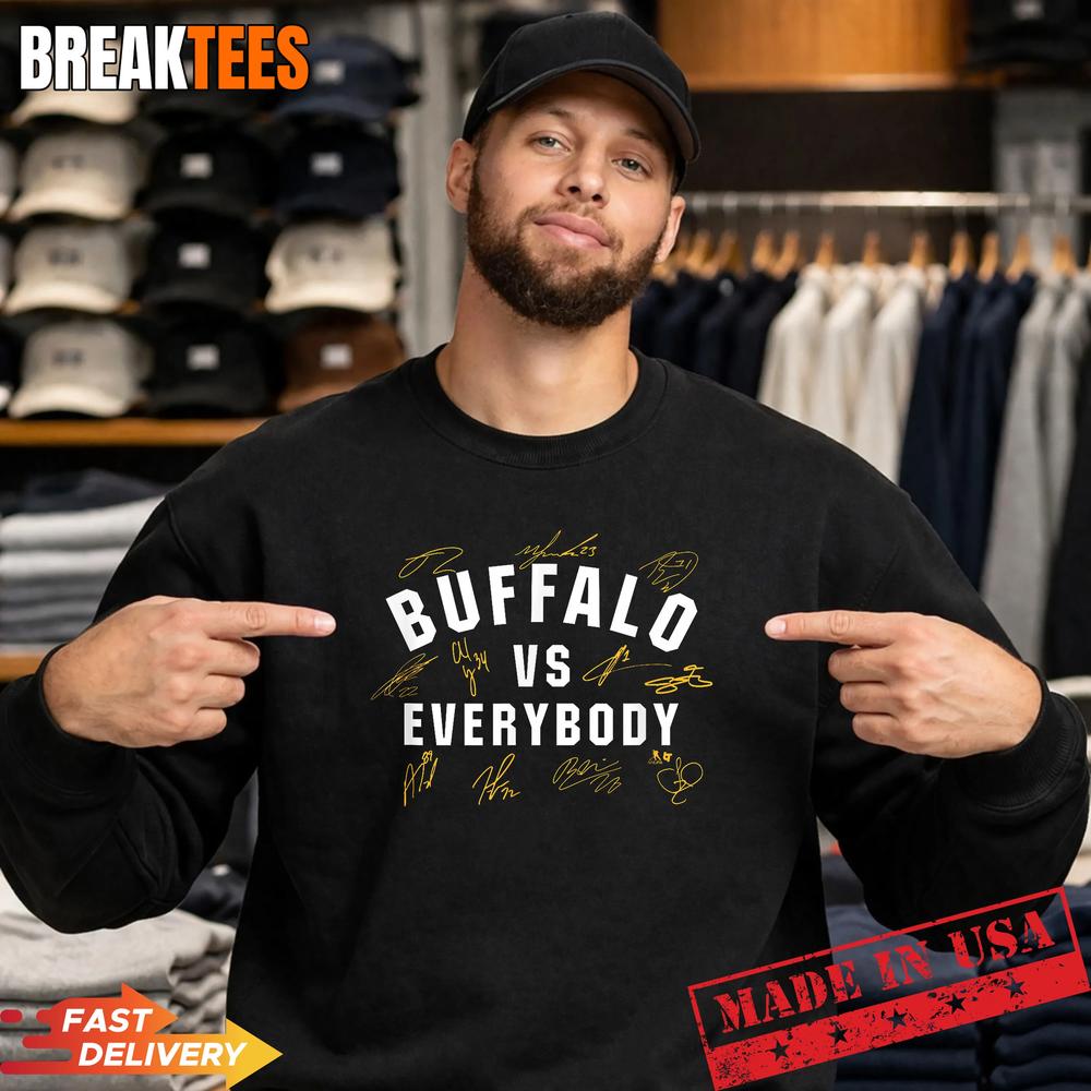 Buffalo vs Everybody Buffalo Hockey NHLPA Shirt