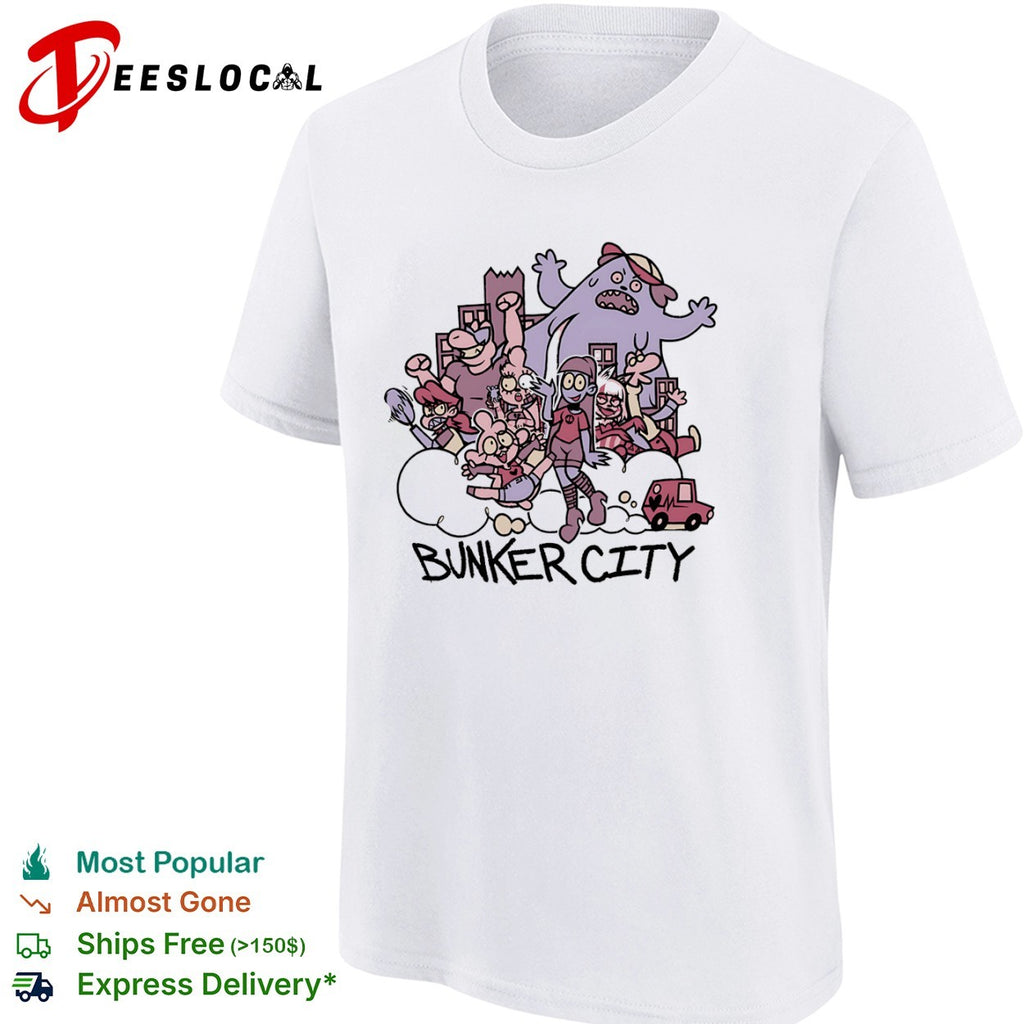 Bunker City cartoon shirt