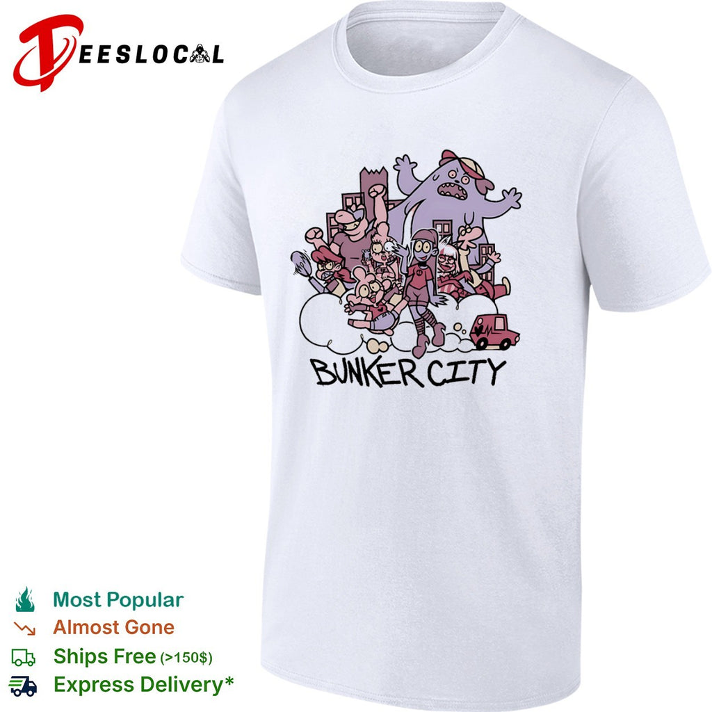 Bunker City cartoon shirt